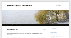 Desktop Screenshot of hawaiicoastalprotection.org